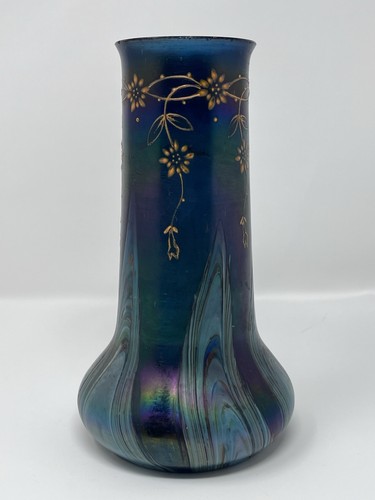 Vase loetz irisée - loetz,