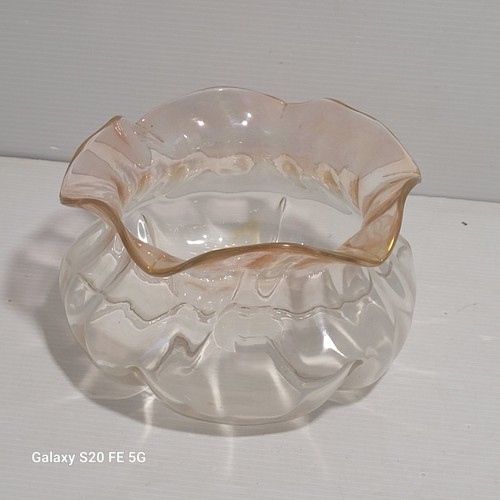 Vase coupe verre ancien - vase,