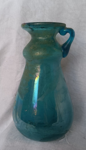 Vase anse verre - verre, irisé