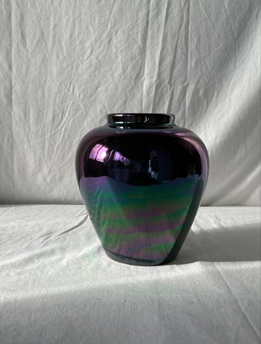 Vase violet céramique - vase, en