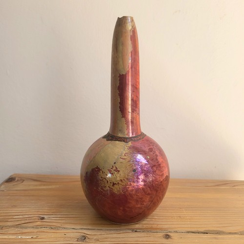 Vase globulaire col - vase, à