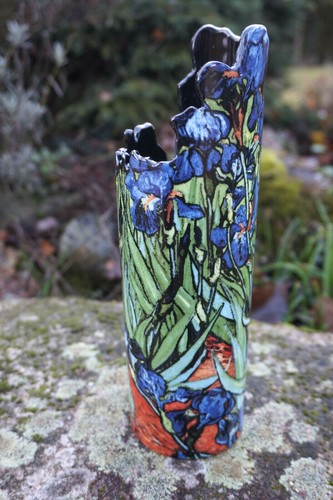 Sda02 magnifique vase - ,