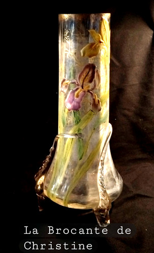 Legras vase tripode corps - ,