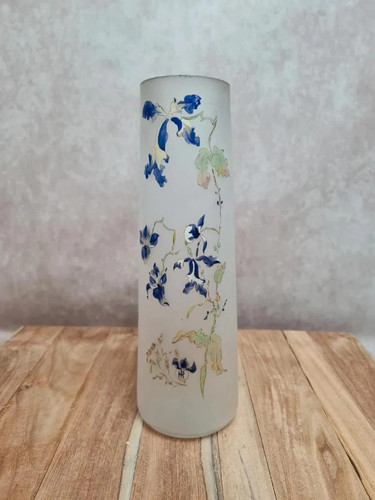 Vase ancien verre - ancien, en